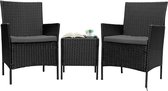 Homesse Tuinmeubel Set - Tuinstoel - Tuintafel - Stoelen - Tafel - Buiten