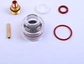 TIG Pyrex cup kit | WP17/18/26 | #16 | 2.4 |