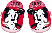 pantoffels Minnie Mouse polyester rood maat 32/33