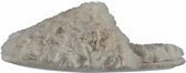 homeslippers dames textiel beige mt 41-42