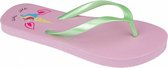 teenslippers Waikiki Beach meisjes roze/mintgroen mt 34