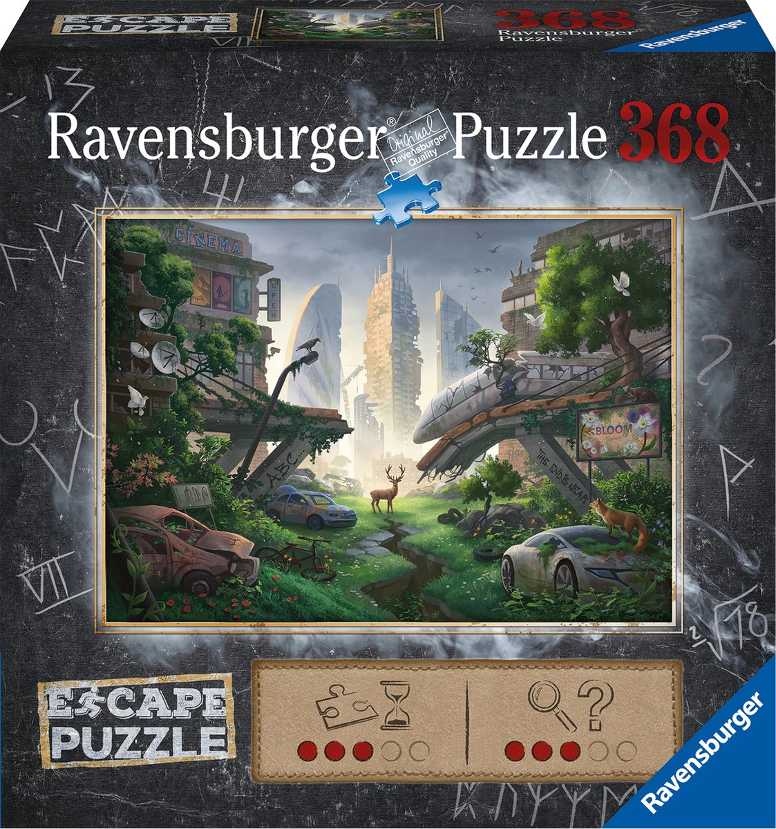 Ravensburger Escape puzzel Desolated City - 368 stukjes