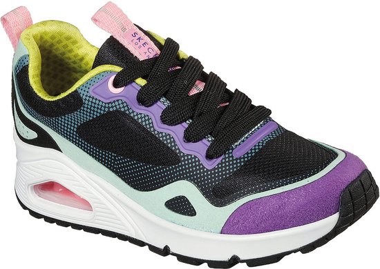 Skechers Uno Color Steps Meisjes Sneakers - Zwart/Multicolour - Maat 34 |  bol.com