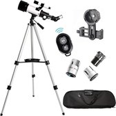 Bolke® - telescoop - 70 mm diafragma 400 mm AZ-montage - astronomische telescoop voor beginners - telescoop met afstandbesturing en reistas