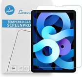 Tablet screenprotector geschikt voor Apple iPad Air 10.9 (2022) - Gehard Glas - Case Friendly - Case-friendly screenprotector - 2 stuks - Tempered Glass - Transparant