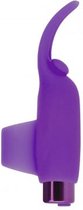 PowerBullet - Teasing Tongue Vinger Vibrator - Paars