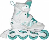 inlineskates Light Breeze wit/turquoise mt 29/32