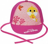 pet Baby Shark junior polyester roze mt 48