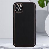 Luxe Samsung galaxy S21 plus Leather Golden Rand Case