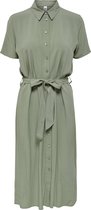 JdY JDYELLY S/S ABOVE CALF SHIRT DRESS WVN Dames Jurk - Maat L