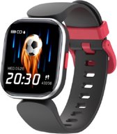 West Watches Smartwatch Stappenteller Kids Model Planet - Activity Tracker - Voetbal - Kinderen - Zwart