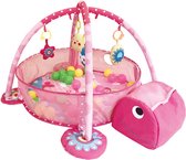 Babygym - Speelkleed Baby Met Boog - Speelmat - Baby Gym Mat - Roze