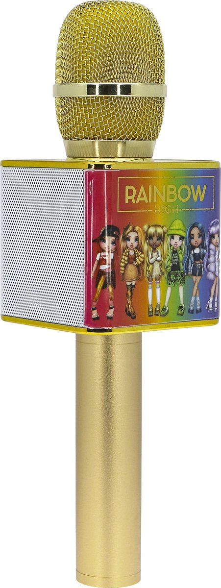 OTL Technologies Rainbow High Microphone karaoké sans fil pour enfants avec  haut-parleur