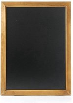 Veluw® Krijtbord met Houten Frame - Menubord - Muurmodel - 60x80cm