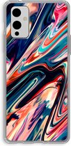 Case Company® - OnePlus 9 hoesje - Quantum Being - Soft Cover Telefoonhoesje - Bescherming aan alle Kanten en Schermrand