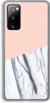 Case Company® - Samsung Galaxy S20 FE / S20 FE 5G hoesje - A touch of peach - Soft Cover Telefoonhoesje - Bescherming aan alle Kanten en Schermrand