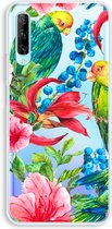 Case Company® - Huawei P Smart Pro hoesje - Papegaaien - Soft Cover Telefoonhoesje - Bescherming aan alle Kanten en Schermrand