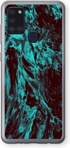 Case Company® - Samsung Galaxy A21s hoesje - Ice Age - Soft Cover Telefoonhoesje - Bescherming aan alle Kanten en Schermrand