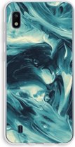 Case Company® - Samsung Galaxy A10 hoesje - Dreaming About Whales - Soft Cover Telefoonhoesje - Bescherming aan alle Kanten en Schermrand