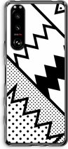 Case Company® - Sony Xperia 5 III hoesje - Pop Art #5 - Soft Cover Telefoonhoesje - Bescherming aan alle Kanten en Schermrand