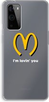 Case Company® - OnePlus 9 Pro hoesje - I'm lovin' you - Soft Cover Telefoonhoesje - Bescherming aan alle Kanten en Schermrand