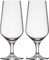 Gusta - Bierglazen Kristal Glas - 380 ml - Set 2 stuks - Gastronomia