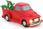 kerstverlichting auto led 11 cm rood
