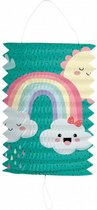 treklampion Rainbow junior 16 cm papier groen