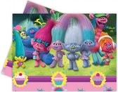 tafelkleed Trolls junior 120 x 180 cm roze/blauw/paars