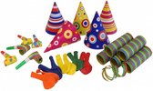 partyset Carnival papier/latex 25-delig