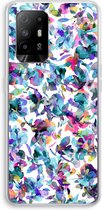 Case Company® - Oppo A94 5G hoesje - Hibiscus Flowers - Soft Cover Telefoonhoesje - Bescherming aan alle Kanten en Schermrand