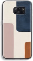 Case Company® - Samsung Galaxy S7 hoesje - Geo #5 - Soft Cover Telefoonhoesje - Bescherming aan alle Kanten en Schermrand