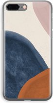 Case Company® - iPhone 8 Plus hoesje - Geo #1 - Soft Cover Telefoonhoesje - Bescherming aan alle Kanten en Schermrand