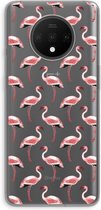 Case Company® - OnePlus 7T hoesje - Flamingo - Soft Cover Telefoonhoesje - Bescherming aan alle Kanten en Schermrand