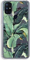 Case Company® - OnePlus Nord N10 5G hoesje - Bananenbladeren - Soft Cover Telefoonhoesje - Bescherming aan alle Kanten en Schermrand