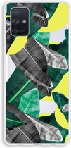 Case Company® - Samsung Galaxy A71 hoesje - Fantasie jungle - Soft Cover Telefoonhoesje - Bescherming aan alle Kanten en Schermrand