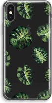 Case Company® - iPhone XS Max hoesje - Tropische bladeren - Soft Cover Telefoonhoesje - Bescherming aan alle Kanten en Schermrand