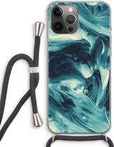 Case Company® - iPhone 12 Pro hoesje met Koord - Dreaming About Whales - Telefoonhoesje met Zwart Koord - Extra Bescherming aan alle Kanten en Over de Schermrand