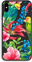 Case Company® - iPhone XS Max hoesje - Papegaaien - Biologisch Afbreekbaar Telefoonhoesje - Bescherming alle Kanten en Schermrand