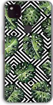 Case Company® - Google Pixel 4a 5G hoesje - Geometrische jungle - Soft Cover Telefoonhoesje - Bescherming aan alle Kanten en Schermrand