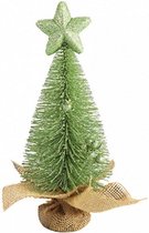 kerstboom Claudio 33 cm zijde groen