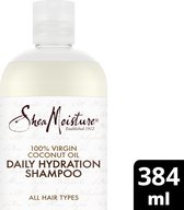 Shea Moisture 100% Virgin Coconut Oil - Daily Hydration Shampoo - 384ml
