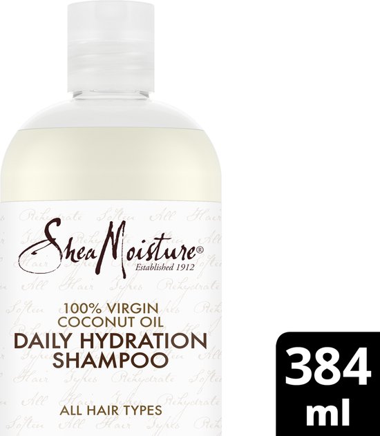 Shea Moisture 100 Virgin Coconut Oil Daily Hydration Shampoo 384ml