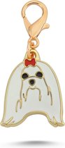 Halsband Hanger-Huisdier Sierraden - Huisdier Jewellery - Charm Badel Hanger - Maltesse Terrier