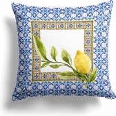 Piece of Trend - Sierkussen - Trendy - Maxx lemmon summer lemon - 43 x 43