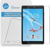 Tablet screenprotector geschikt voor Lenovo Tab E8 (TB-8304) - Case-friendly screenprotector - 2 stuks - Tempered Glass - Transparant