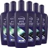 Andrélon Men Anti-Roos & Intens Fris Shampoo - 6 x 300 ml - Voordeelverpakking