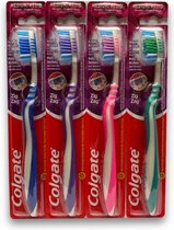 Colgate Tandenborstel ZigZag Medium - 4 stuks