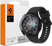 Spigen GlastR Slim HD Screenprotector 3 Pack voor de Samsung Galaxy Watch 4 42mm / Watch 3 41mm