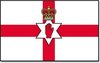 Senvi Printwear - Flag Northern Ireland - Grote Noord-Ierland vlag - Gemaakt Van 100% Polyester - UV & Weerbestendig - Met Versterkte Mastrand - Messing Ogen - 90x150 CM - Fair Working Conditions